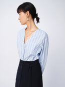 Lily - Chemise - Bleue