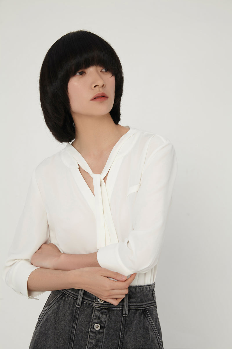 Lily - Chemise - Blanche