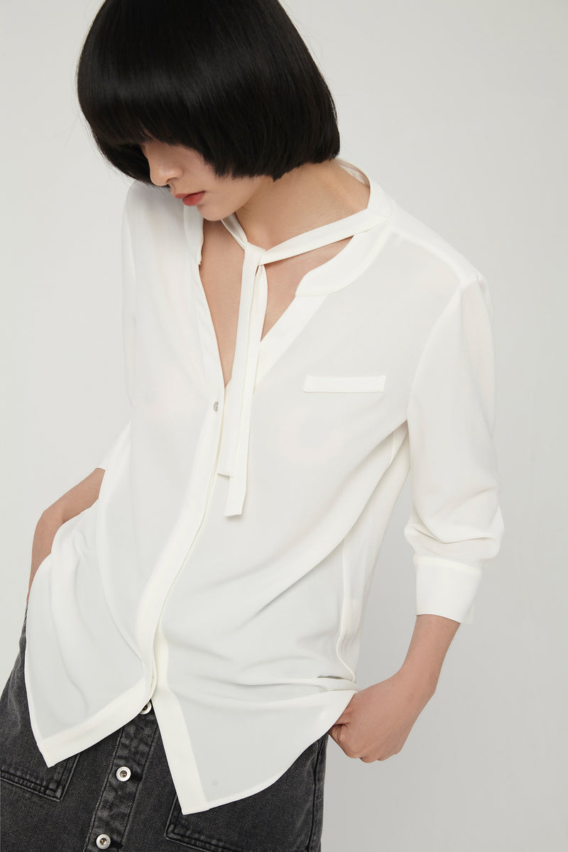 Lily - Chemise - Blanche