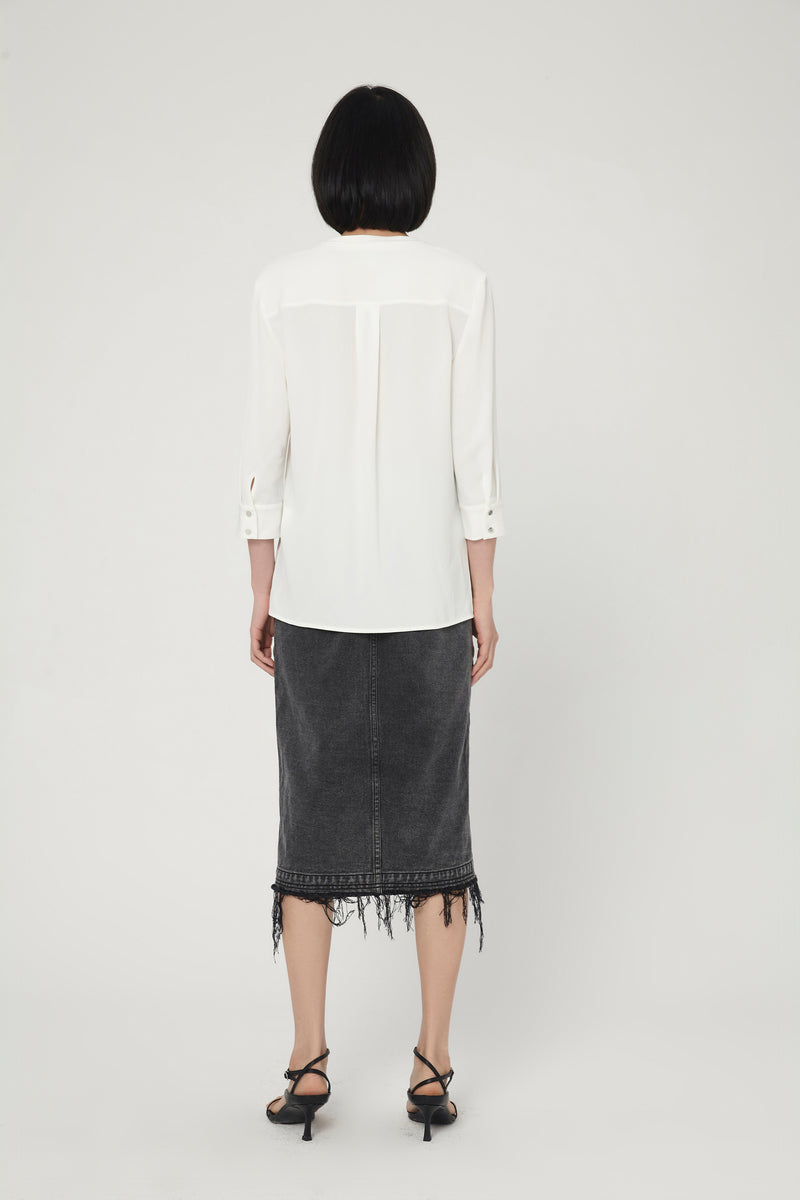 Lily - Chemise - Blanche