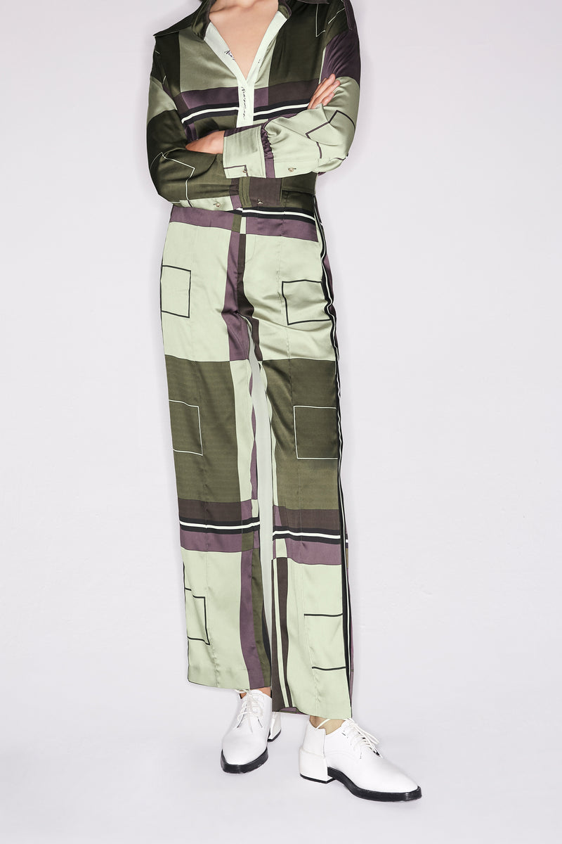 Lily - Pantalon - Vert Algue