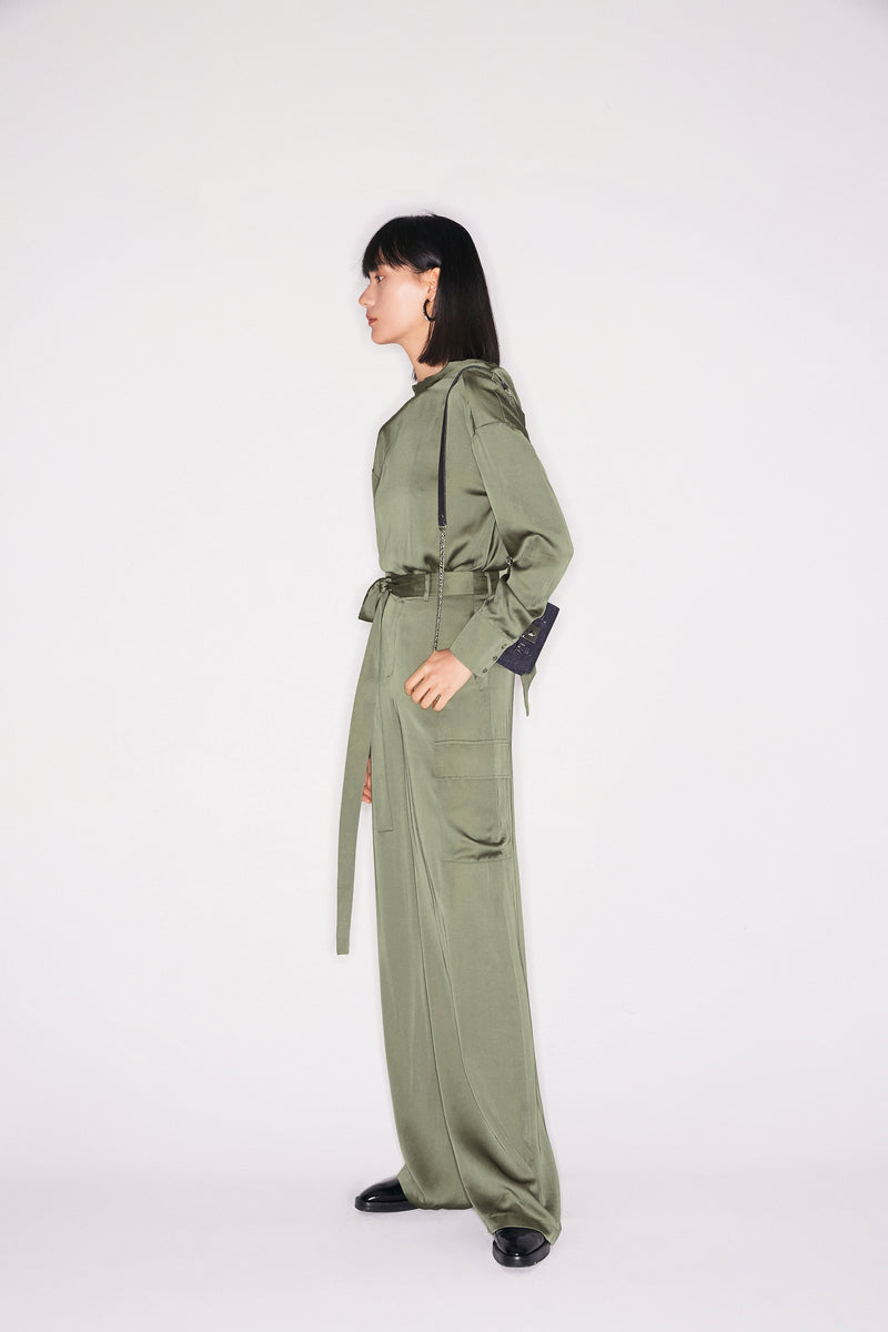 Lily - Pantalon - Jaune Kaki