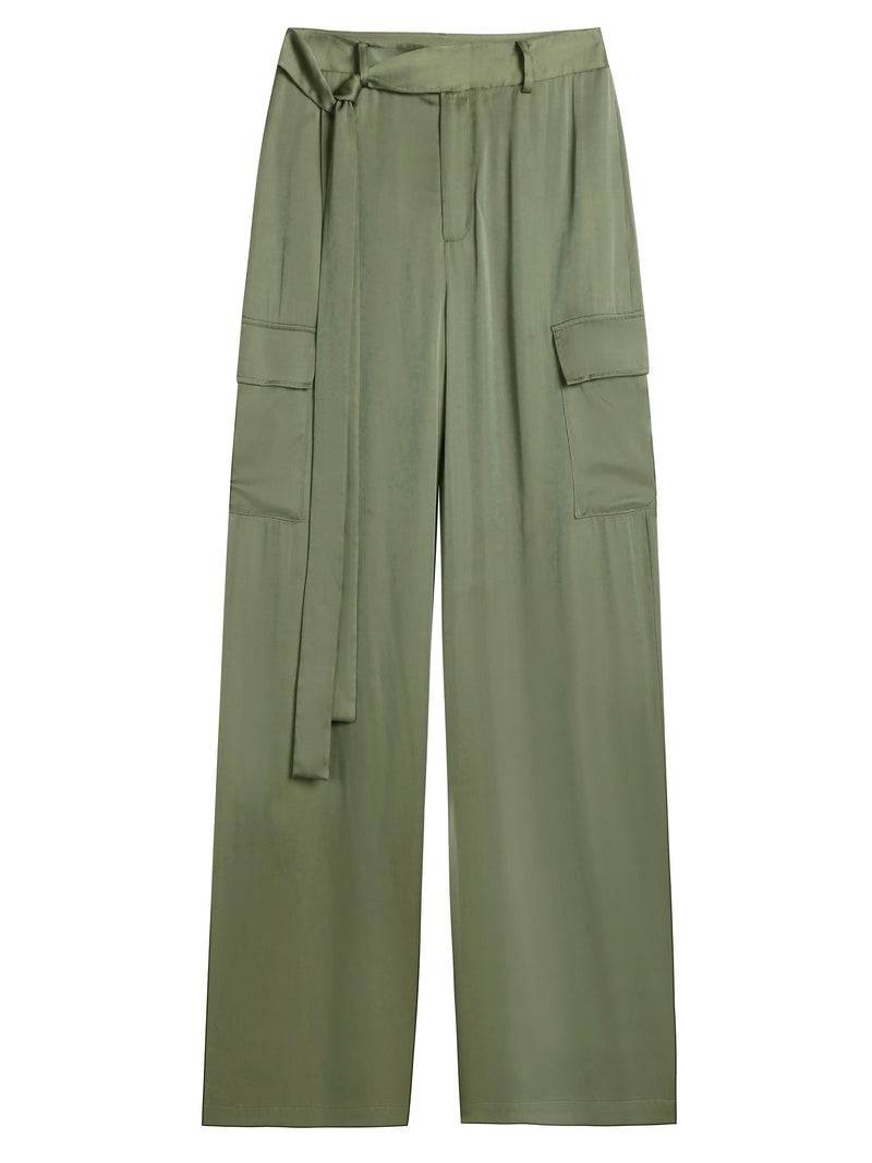 Lily - Pantalon - Jaune Kaki