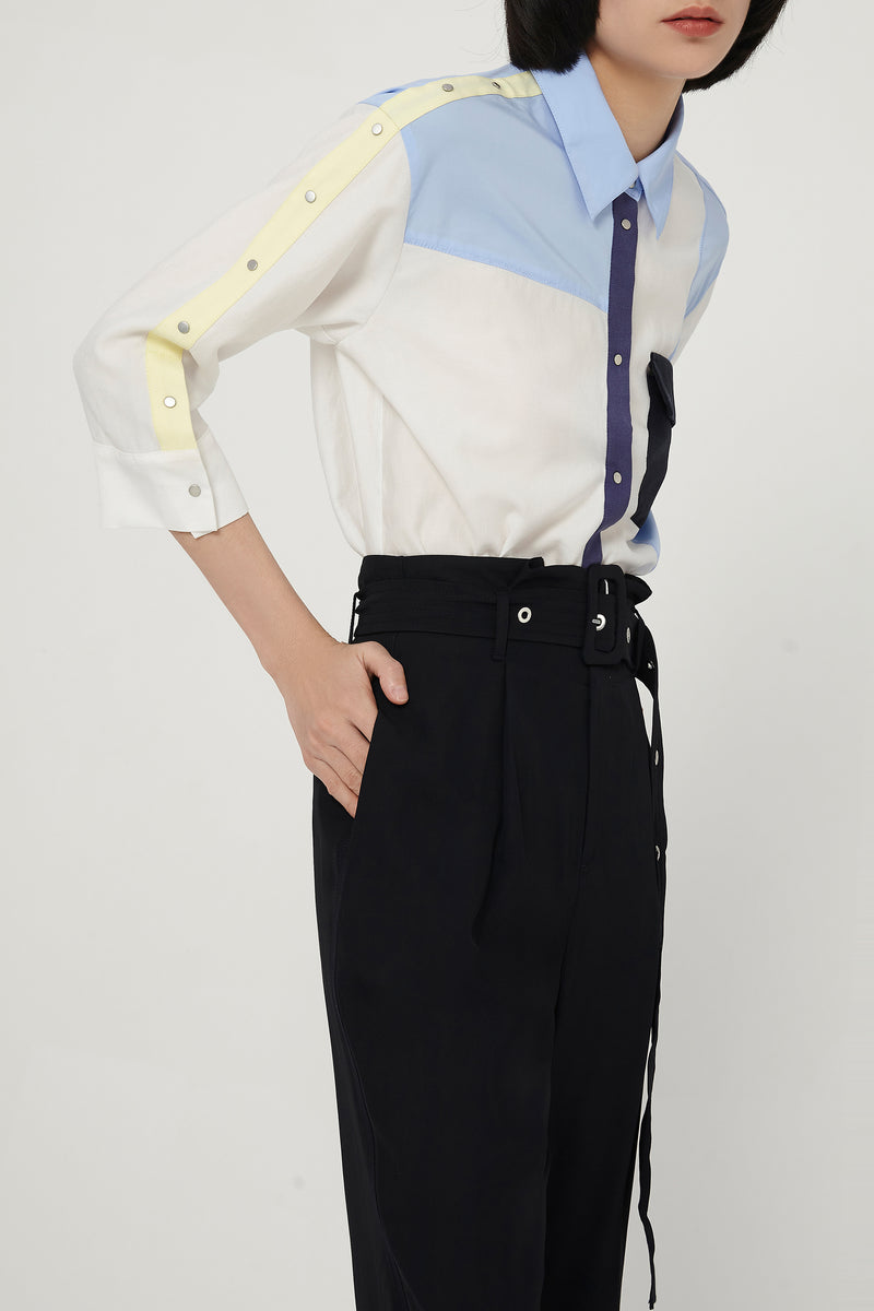 Lily - Pantalon - Bleu Marine