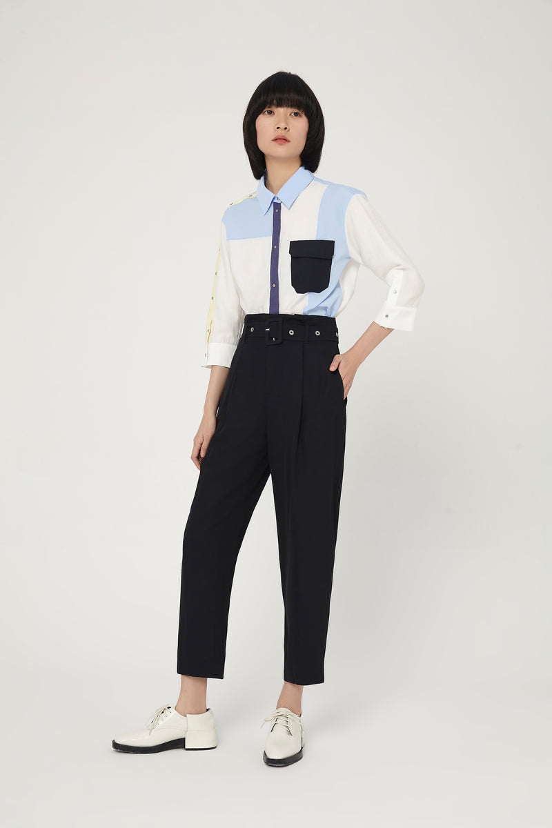 Lily - Pantalon - Bleu Marine