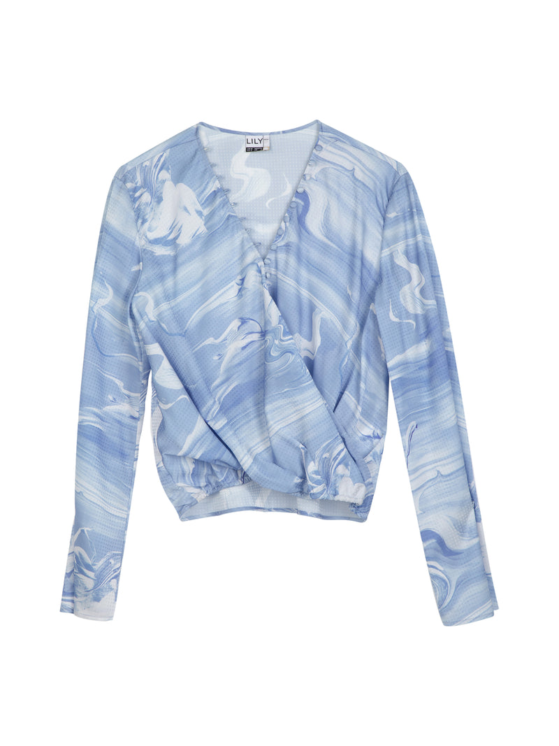 Lily - Pull-Over - Bleu