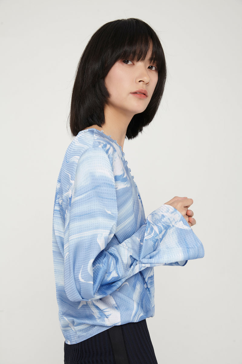 Lily - Pull-Over - Bleu