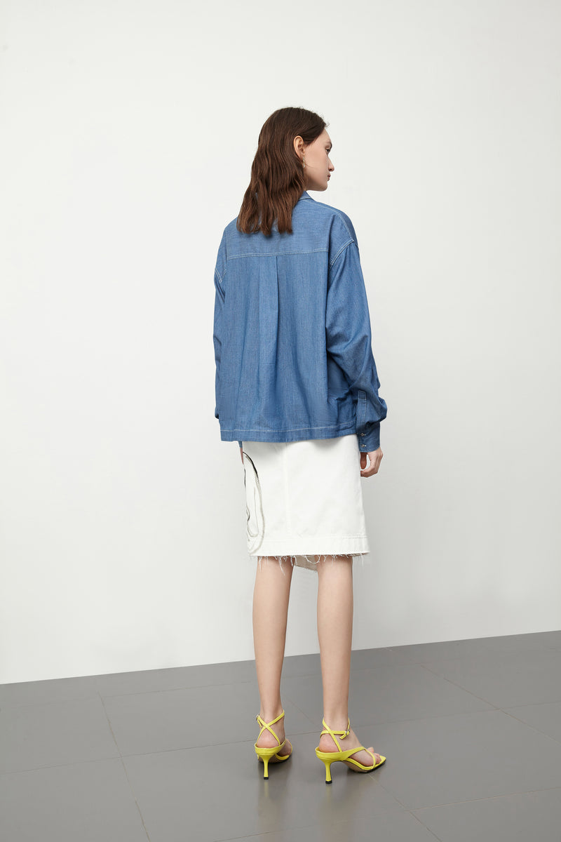 Lily - Chemise - Bleu Clair