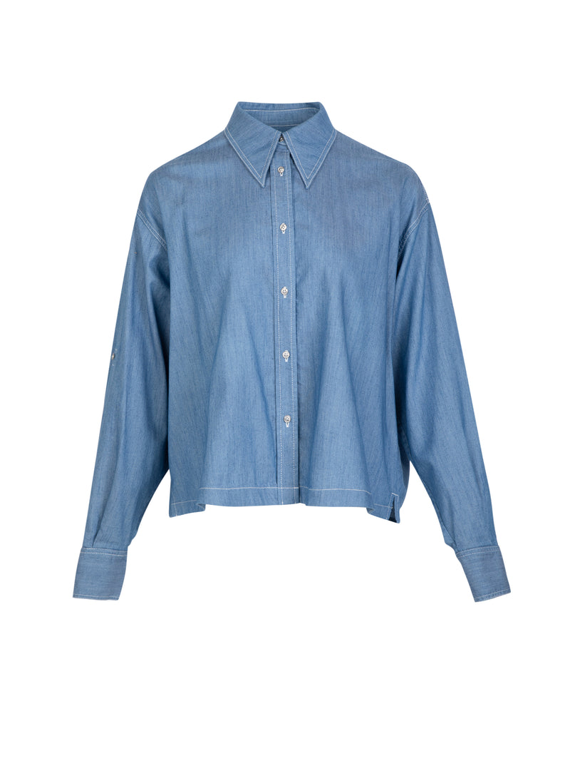 Lily - Chemise - Bleu Clair