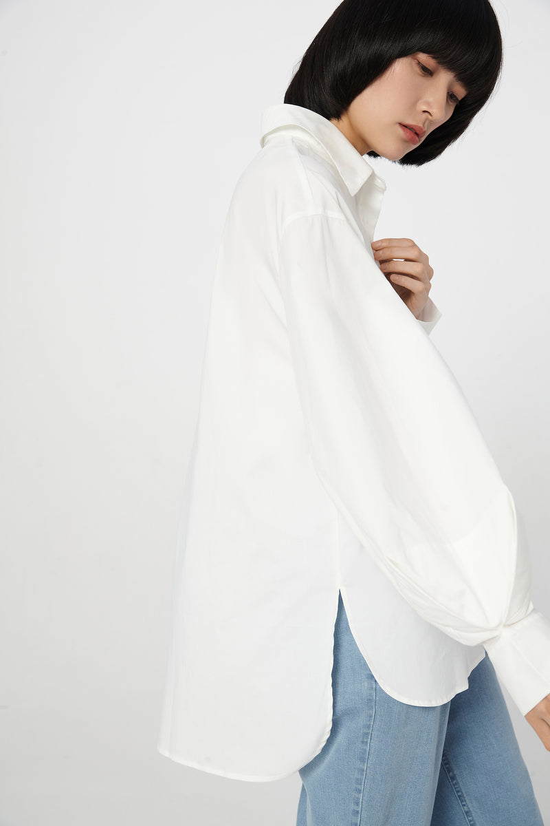 Lily - Chemise - Blanche