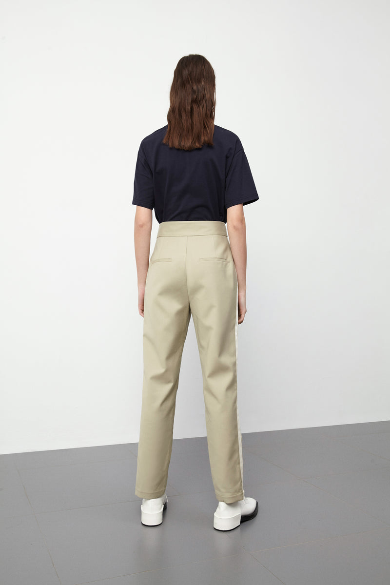 Lily - Pantalon - Jaune Kaki