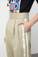 Lily - Pantalon - Jaune Kaki