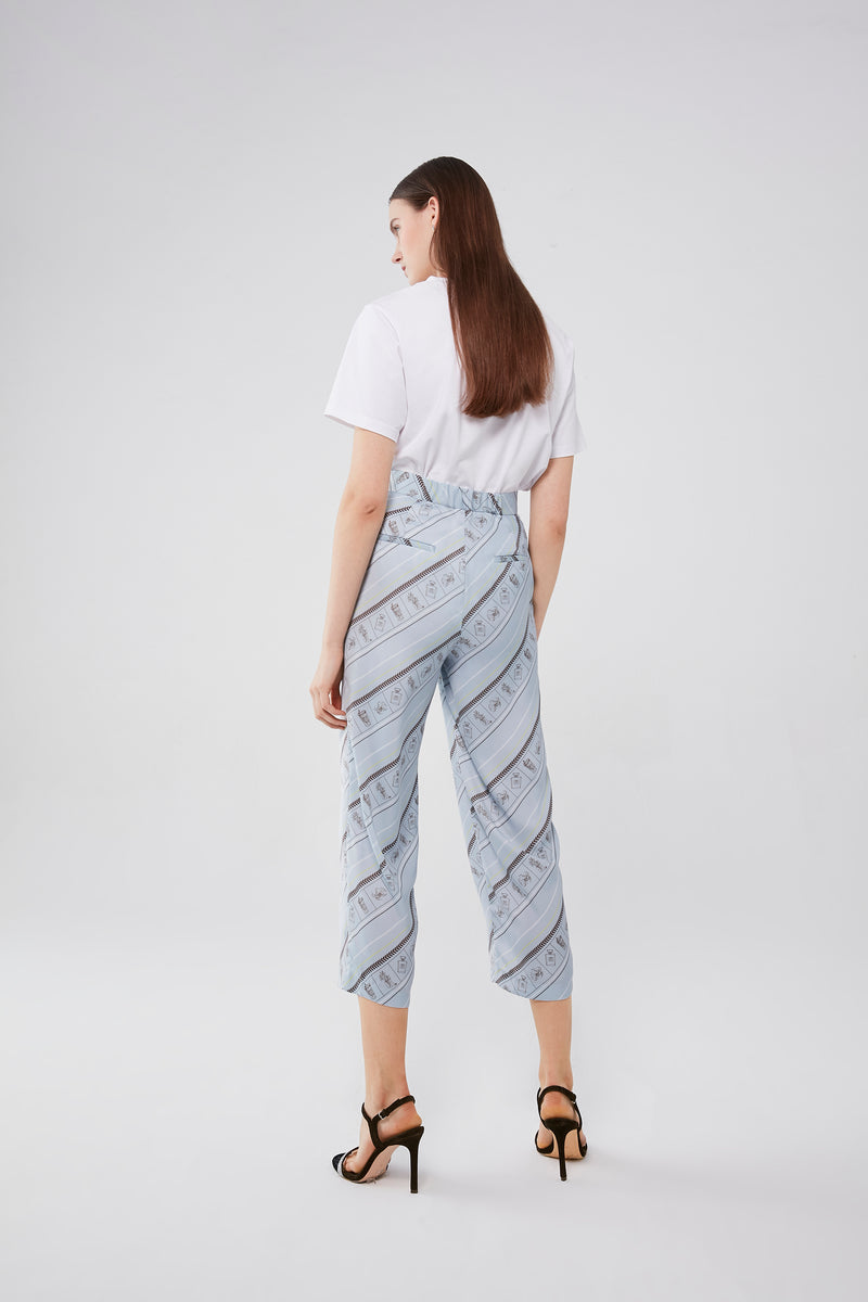 Lily - Pantalon - Bleu Soirée