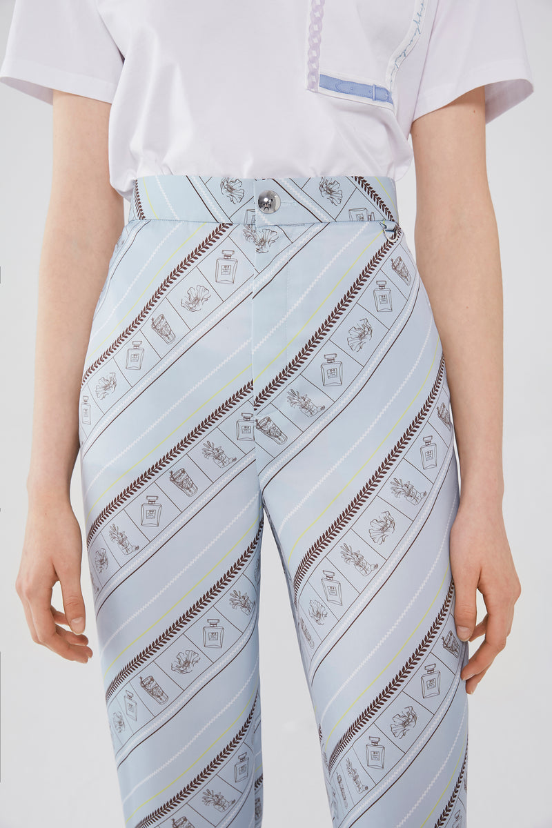 Lily - Pantalon - Bleu Soirée