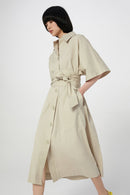 Lily - Robe - Vert Mousse