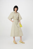 Lily - Robe - Vert Mousse