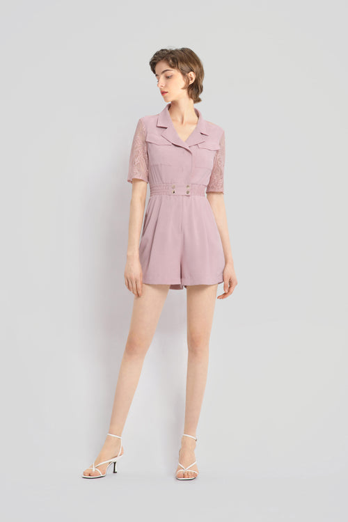 Combinaison Lily - Rose Clair