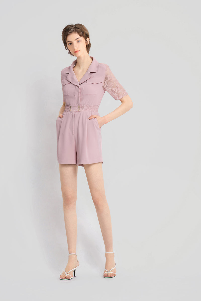 Combinaison Lily - Rose Clair