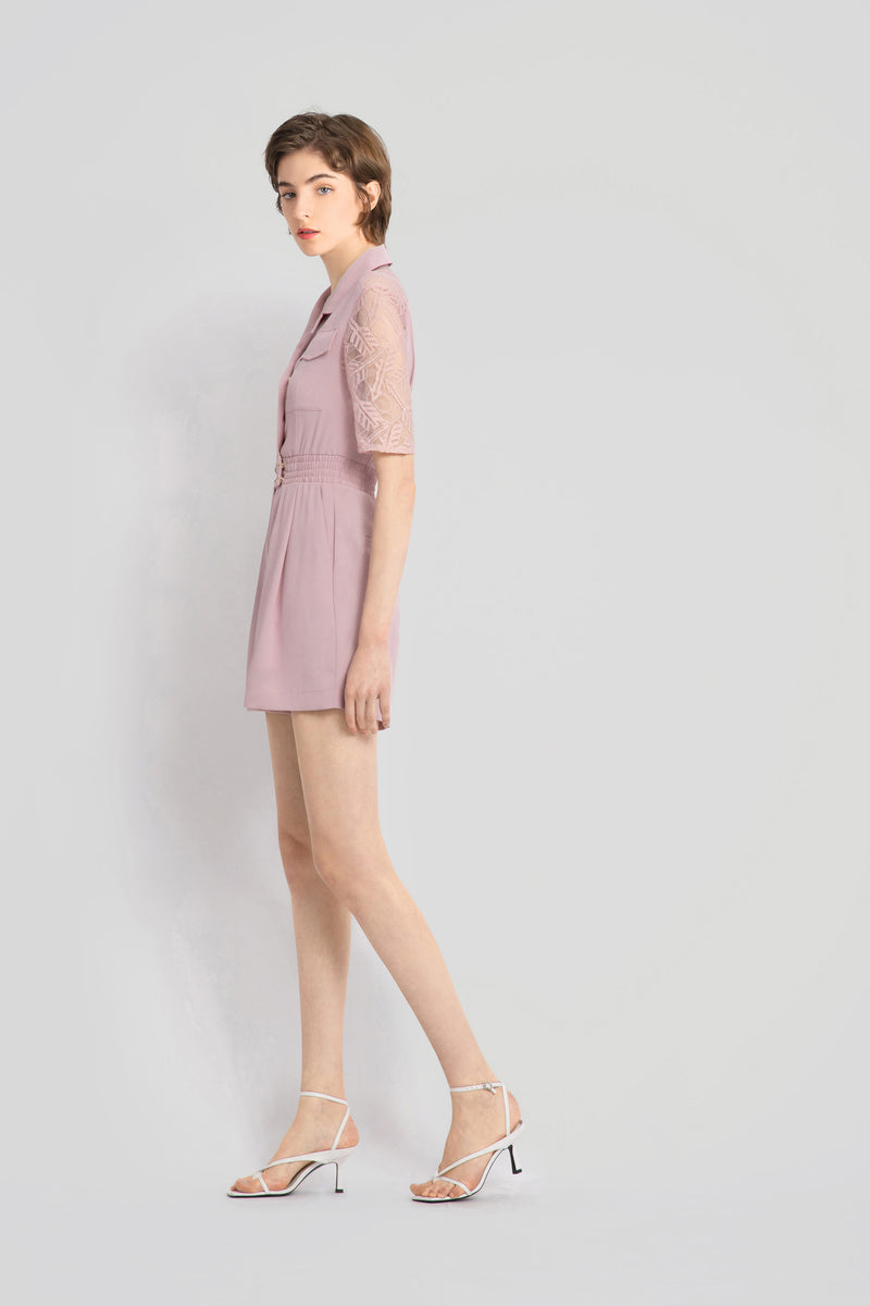 Combinaison Lily - Rose Clair