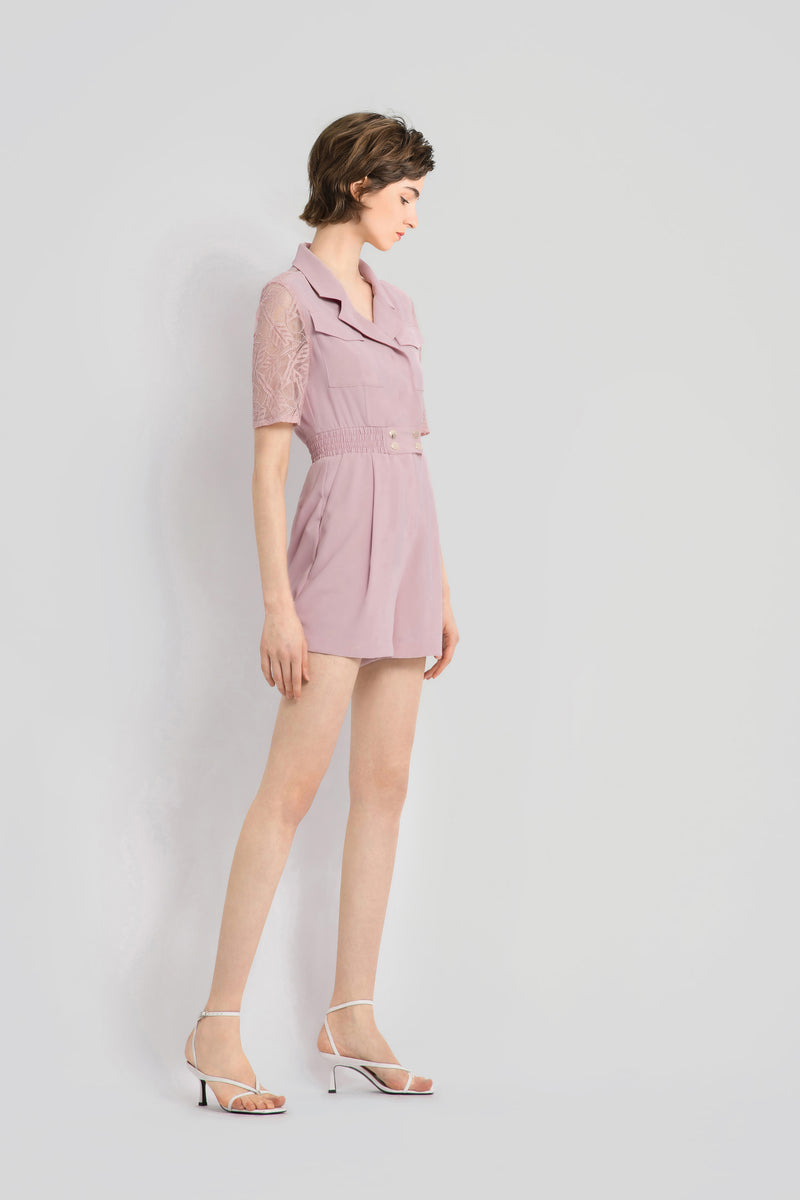 Combinaison Lily - Rose Clair