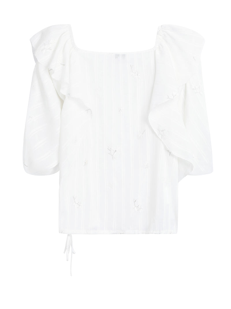 Lily - Pull-Over - Blanc