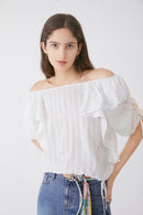 Lily - Pull-Over - Blanc