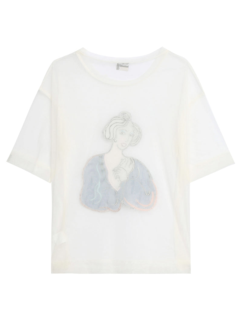 T-Shirt Lily - Or Clair