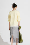 T-Shirt Lily - Or Clair