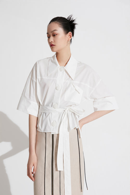 Lily - Chemise - Blanche