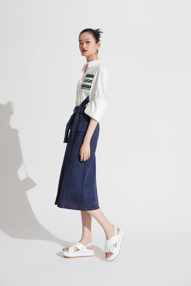 Lily - Chemise - Blanche