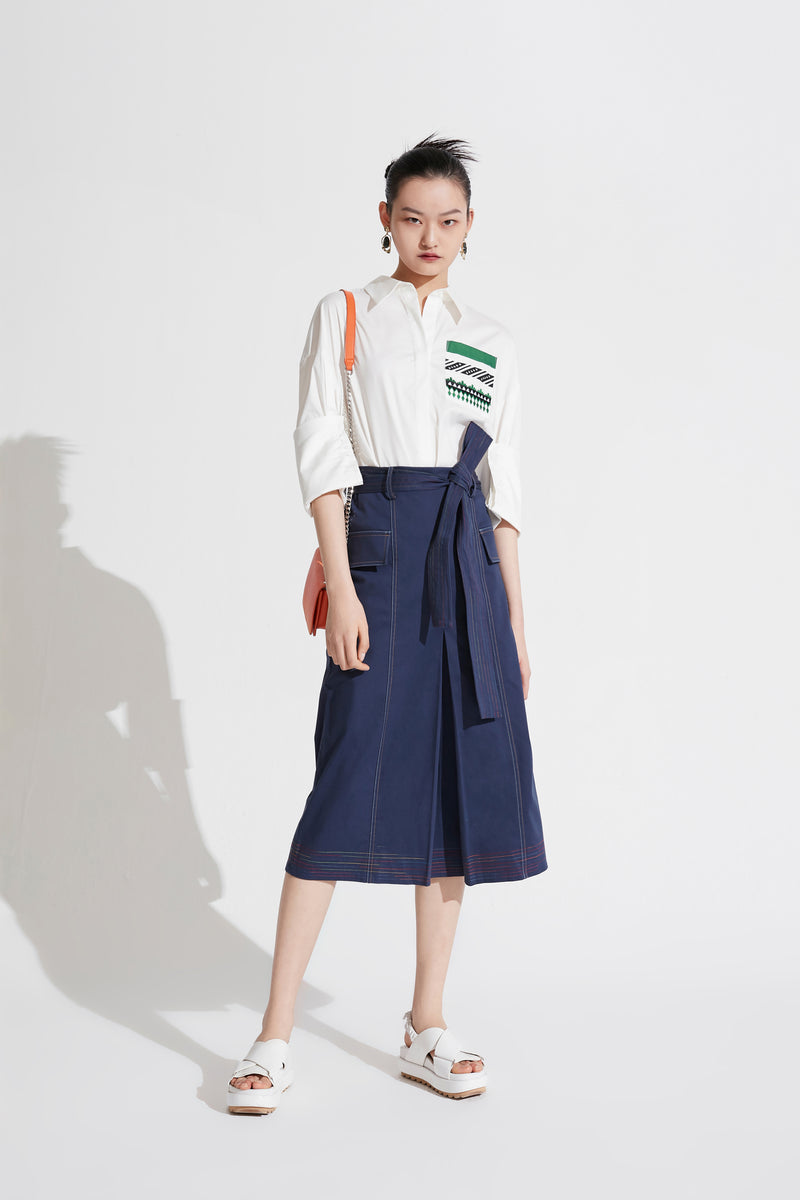 Lily - Chemise - Blanche