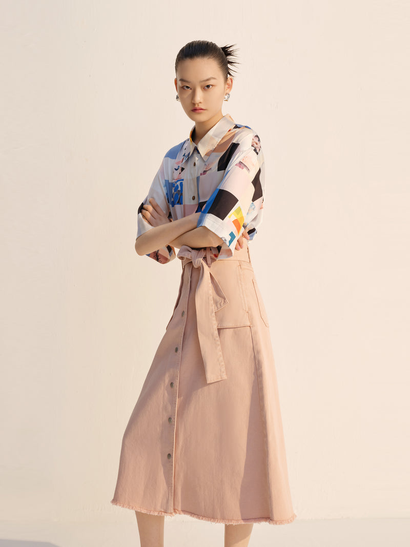 Lily - Chemise - Beige