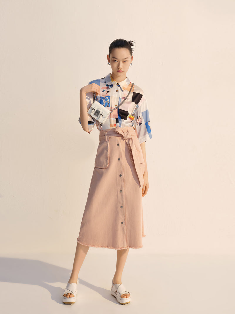 Lily - Chemise - Beige