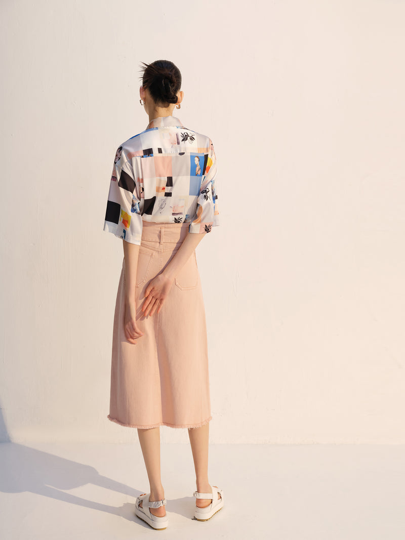 Lily - Chemise - Beige