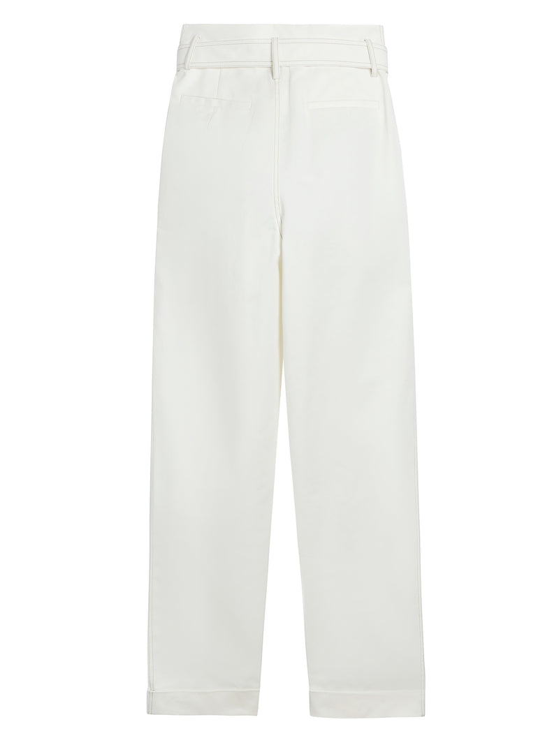 Lily - Pantalon - Blanc