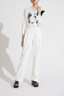 Lily - Pantalon - Blanc