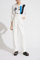 Lily - Pantalon - Blanc