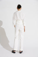 Lily - Pantalon - Blanc
