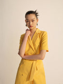 Lily - Robe - Jaune Soleil