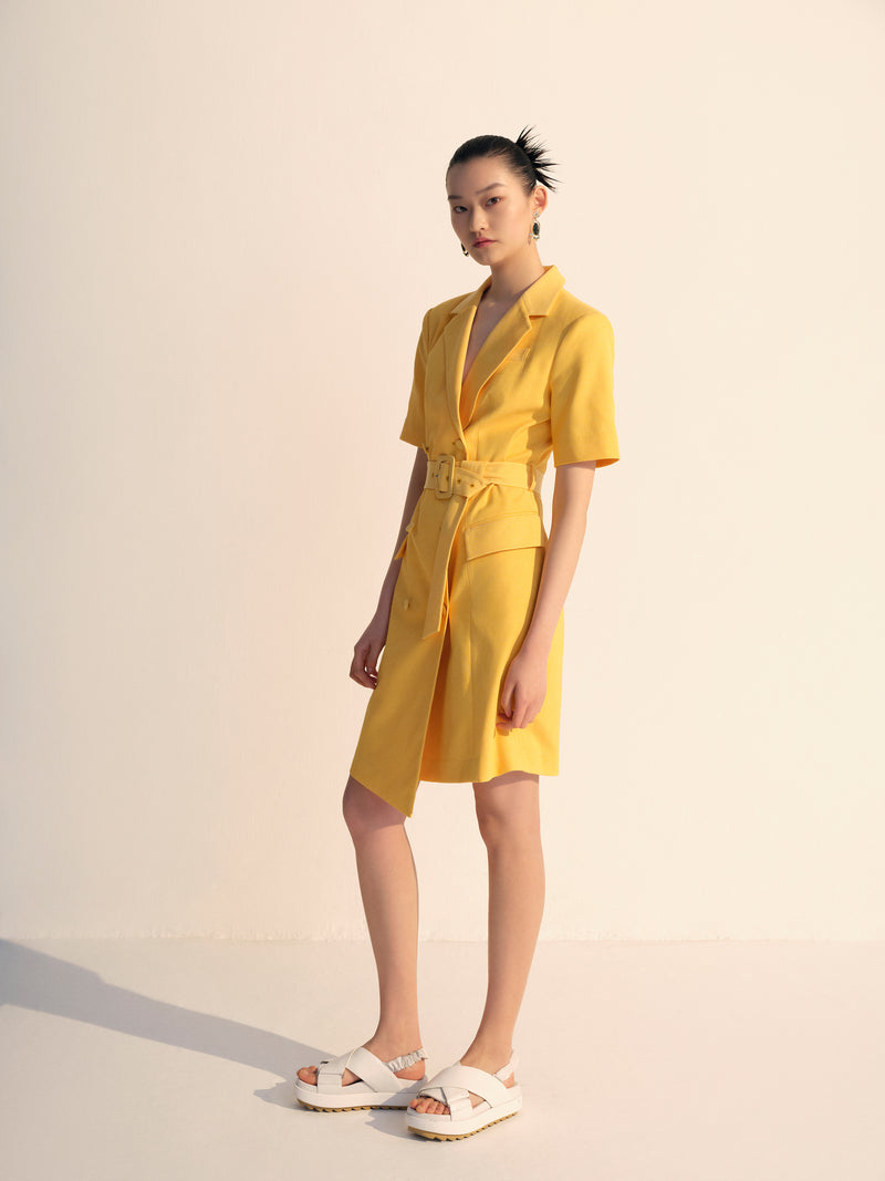 Lily - Robe - Jaune Soleil