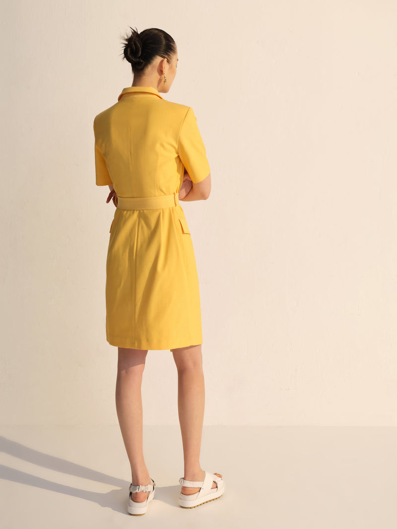 Lily - Robe - Jaune Soleil