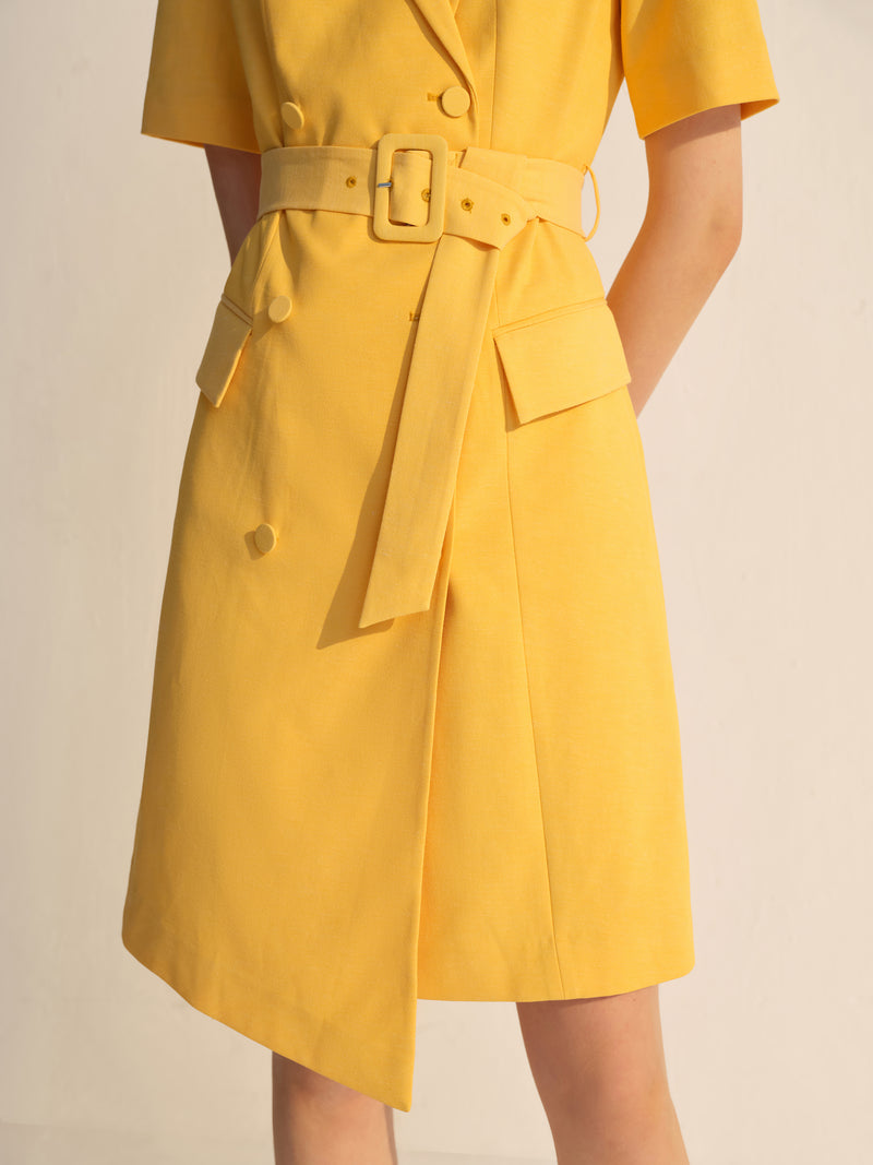 Lily - Robe - Jaune Soleil