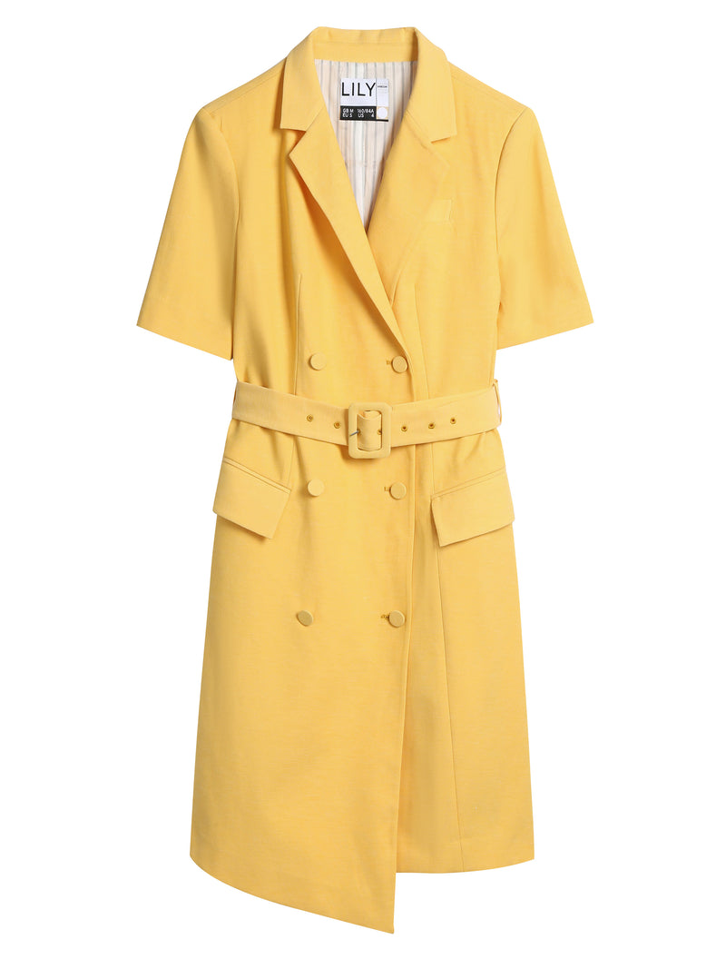 Lily - Robe - Jaune Soleil