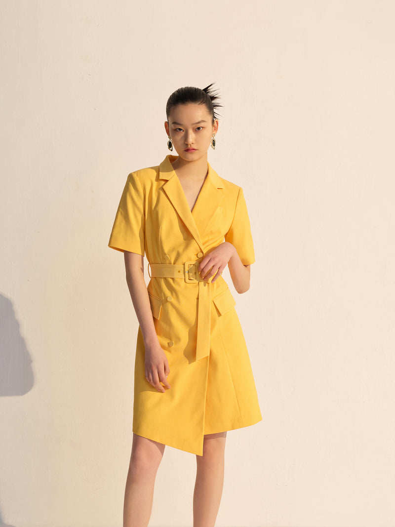 Lily - Robe - Jaune Soleil