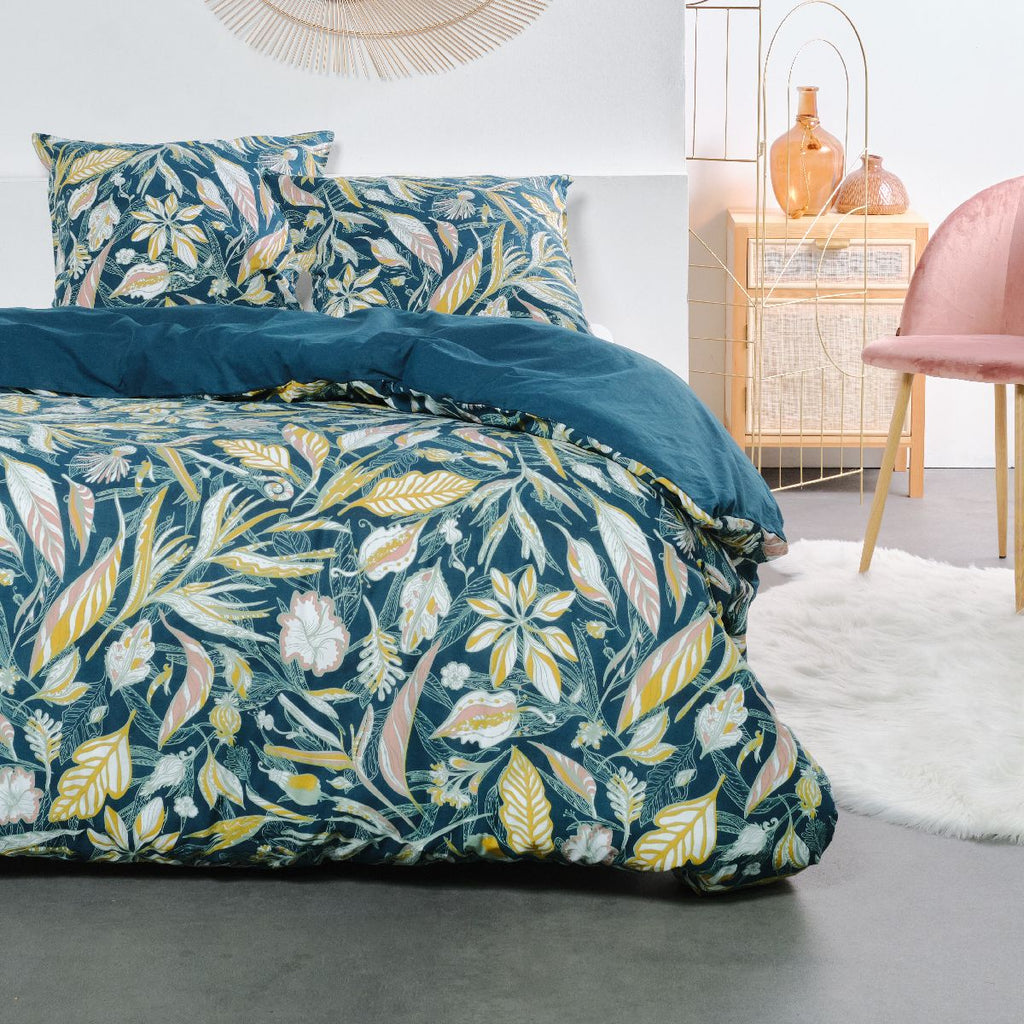 Sunshine - Parure De Lit Motif 12.1 - Bleu