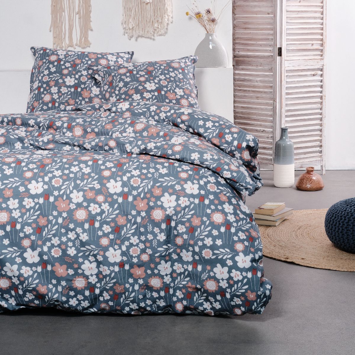 Sunshine - Pattern 12.2 Bedding Set - Grey