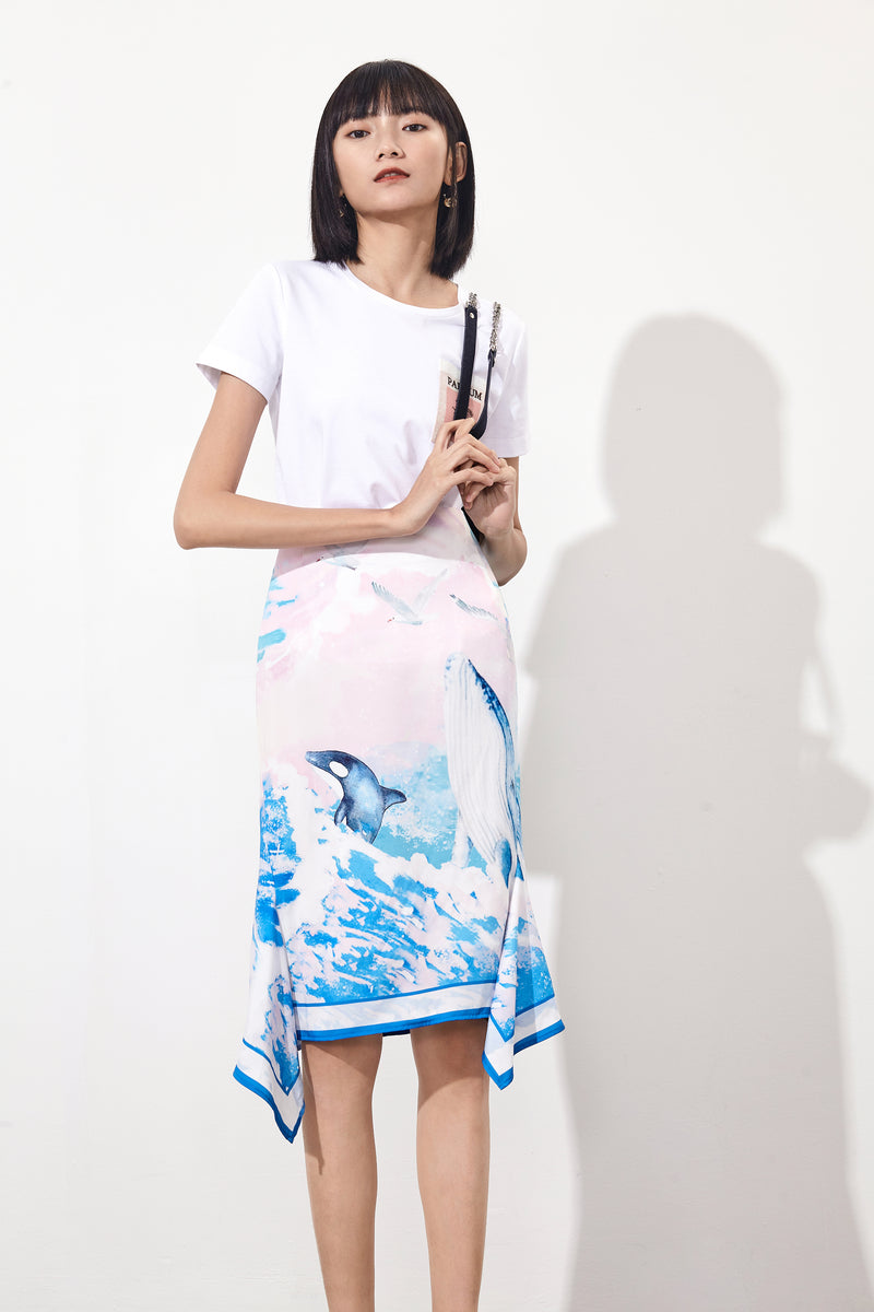 Lily - Jupe - Bleu Ciel