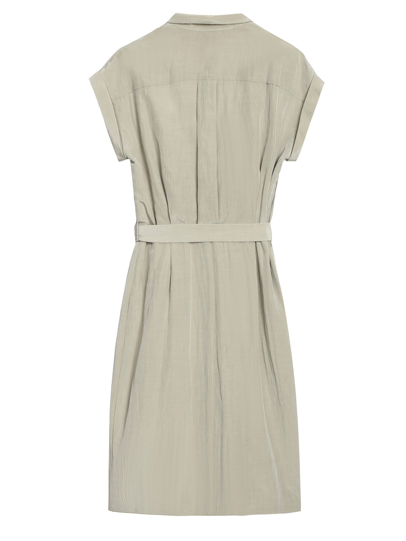 Lily - Robe - Vert Mousse