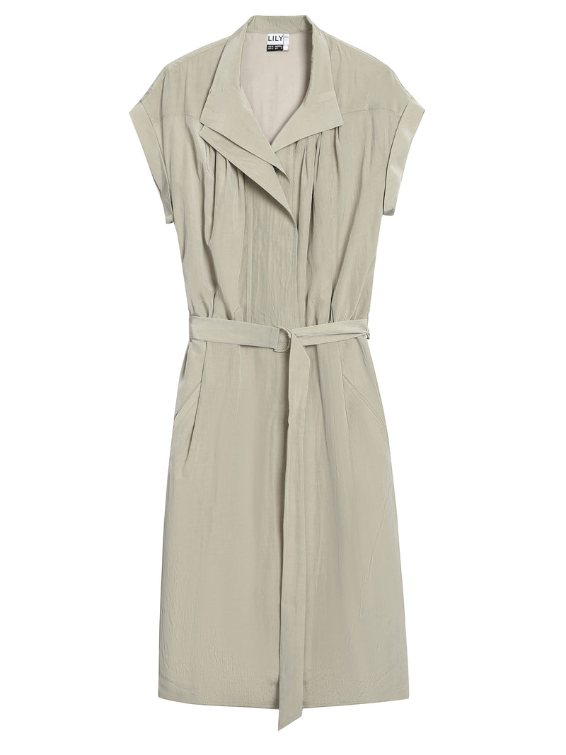 Lily - Robe - Vert Mousse