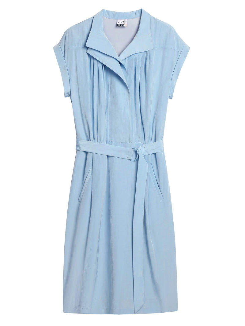 Lily - Robe - Gris-Bleu Violacé
